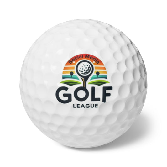 SMGL Golf Balls - 6 Pack for Fun Golfing