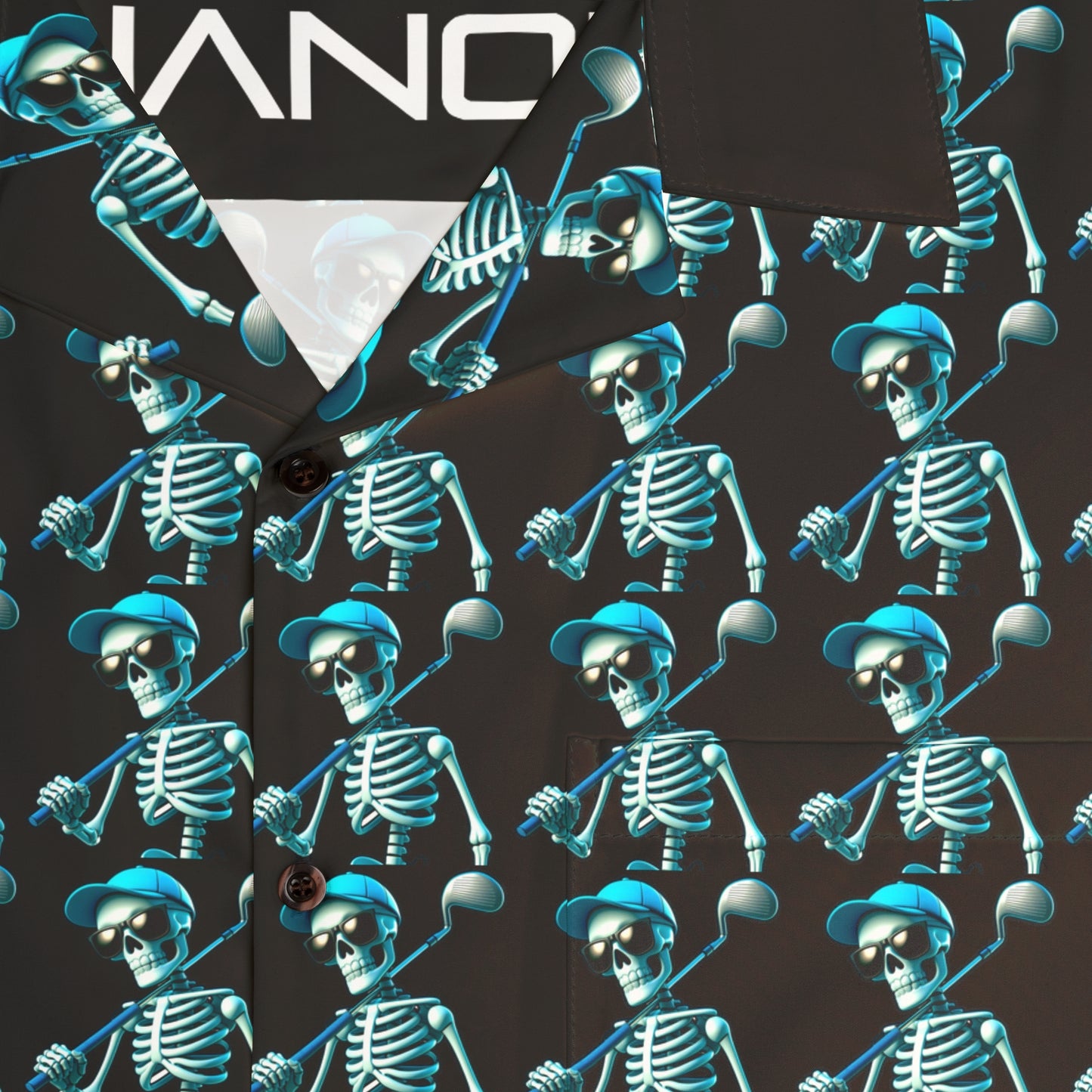 Fairway Shirt - Rory Bones black