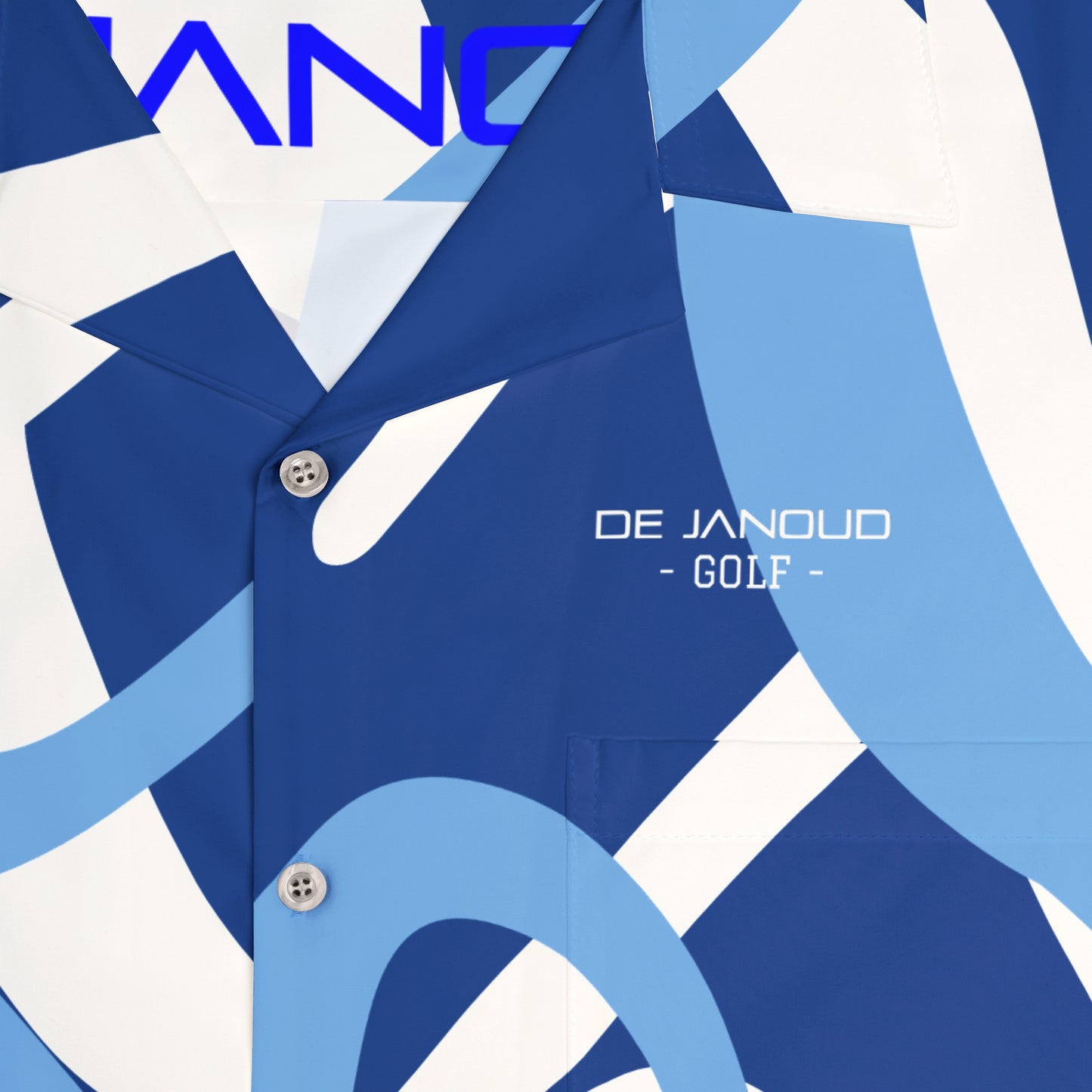 Fairway Shirt - Golf waves blue