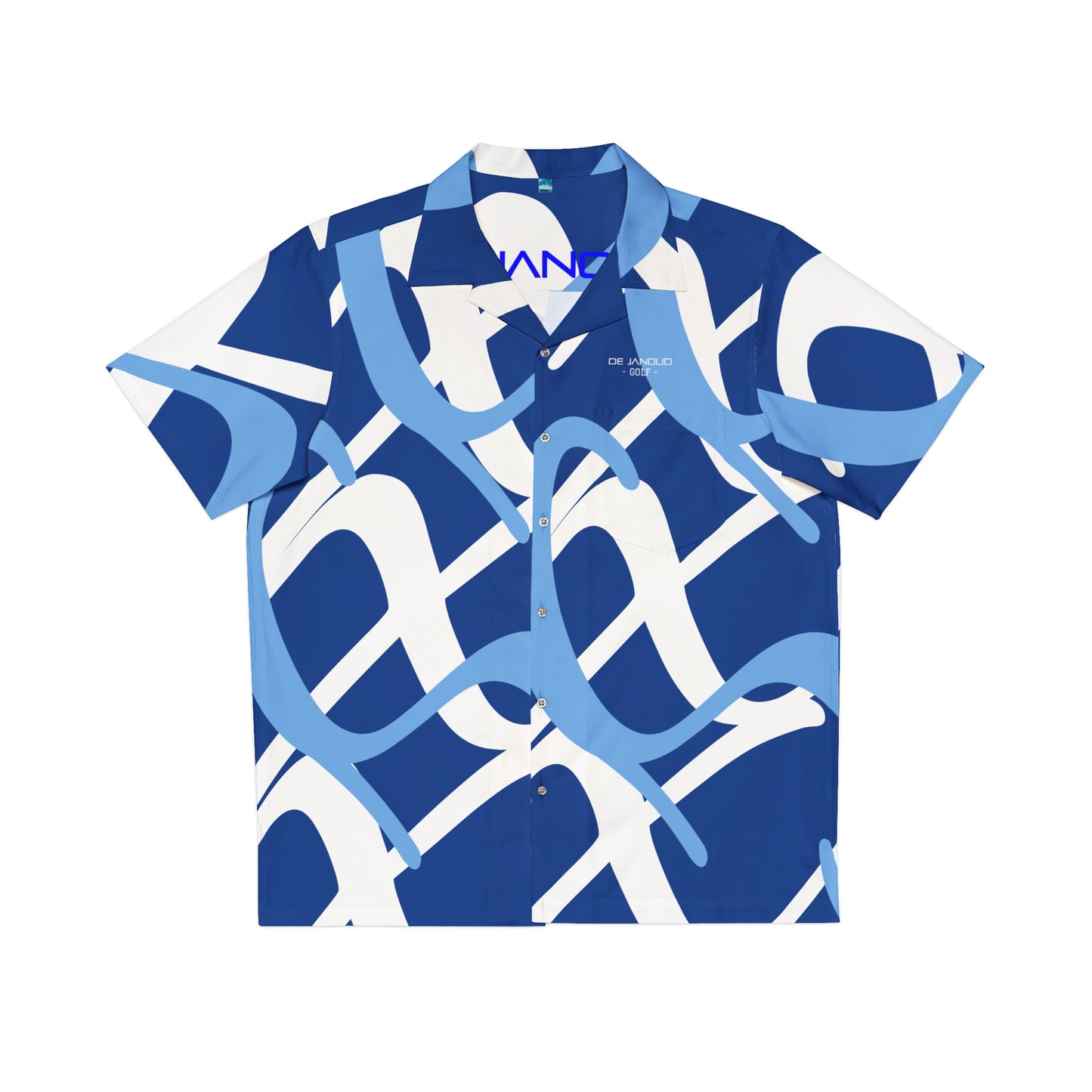 Fairway Shirt - Golf waves blue