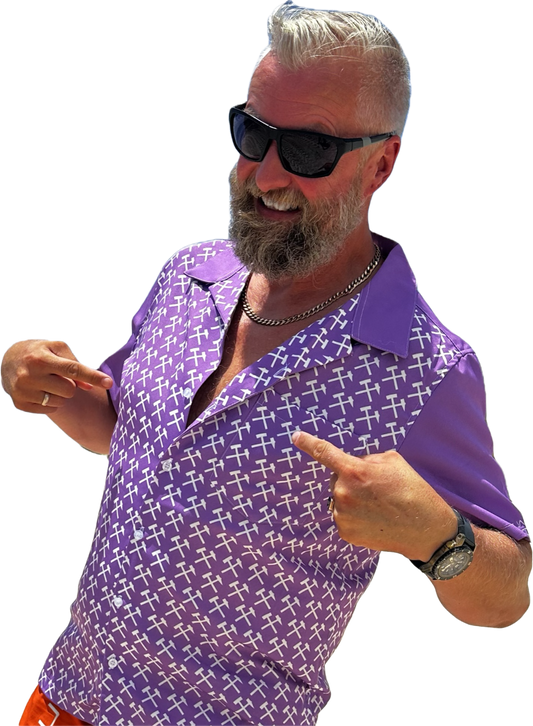 Hemd - Schlägel und Eisen lila